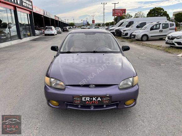 1998 HYUNDAİ ACCENT 1.3 SIFIR MUAYENE ÖZEL YAPIM KUMAŞ