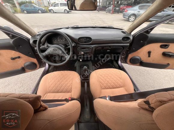 1998 HYUNDAİ ACCENT 1.3 SIFIR MUAYENE ÖZEL YAPIM KUMAŞ