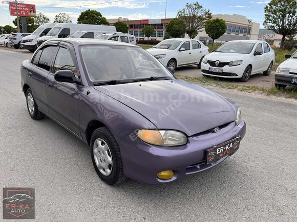 1998 HYUNDAİ ACCENT 1.3 SIFIR MUAYENE ÖZEL YAPIM KUMAŞ