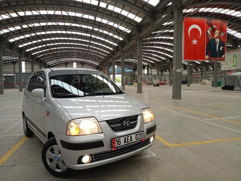 Sahibinden Hyundai Atos 1.1 GLS 2006 Model Uşak 265.000 km Gri (Gümüş)