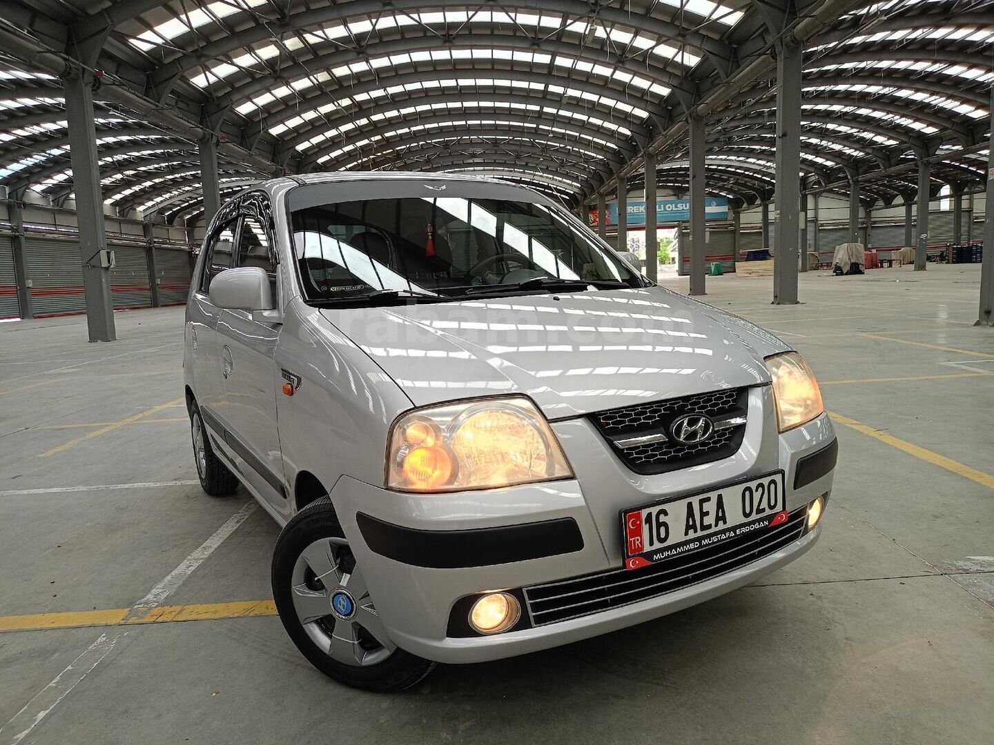 Sahibinden Hyundai Atos 1.1 GLS 2006 Model Uşak 265.000 km Gri (Gümüş) 7