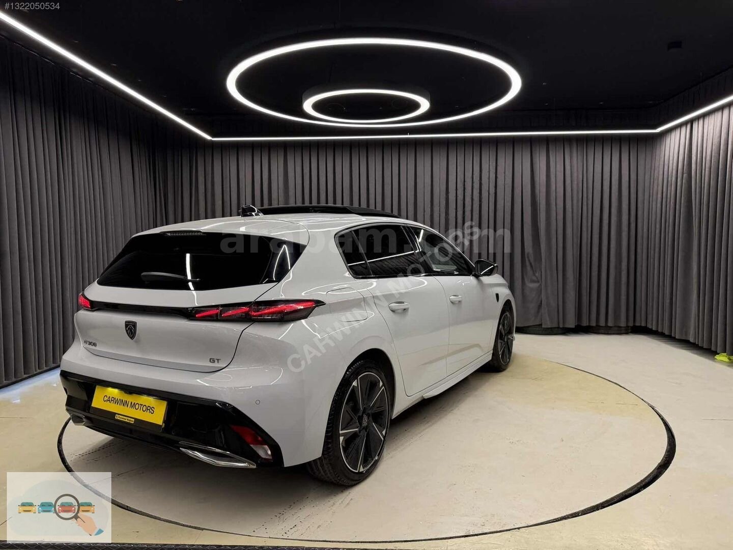 Galeriden Peugeot e-308 GT 2025 Model İstanbul 46.500 km Beyaz 5