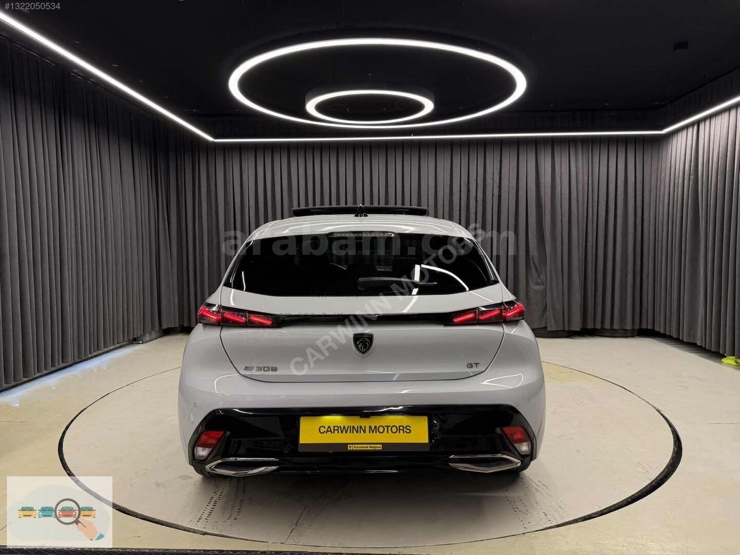 Galeriden Peugeot e-308 GT 2025 Model İstanbul 46.500 km Beyaz 4