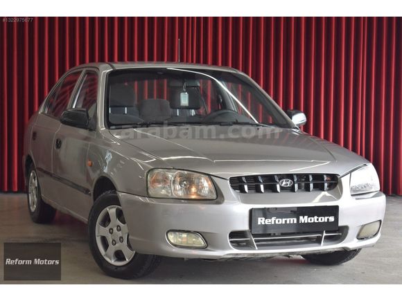 REFORM MOTORS 2000 HYUNDAİ ACCENT 1.3 LX HD " KLİMALI "
