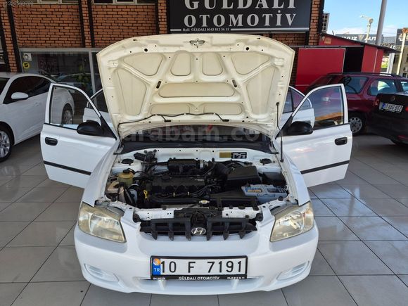 BALIKESİR GÜLDALI'DAN 2002 MODEL 1.3 ORJİNAL KLİMALI LPG ACCENT