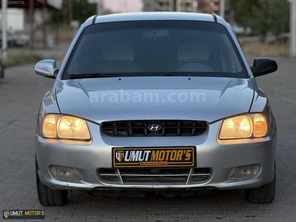 UMUT MOTORS'TAN UYGUN FİYATLI HYUNDAİ ACCENT 1.3 BENZİN LPG