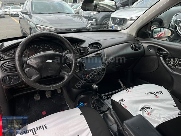 IŞIK'DAN 2001 MODEL FORD FOCUS 1.6 BENZİN+LPG YARI GÜVENLİK !!!