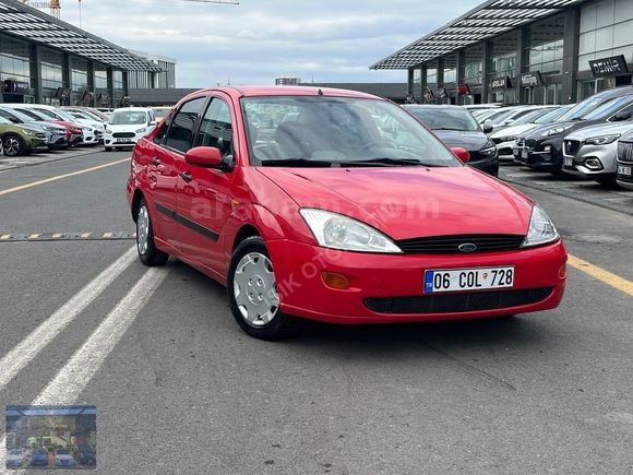 IŞIK'DAN 2001 MODEL FORD FOCUS 1.6 BENZİN+LPG YARI GÜVENLİK !!!