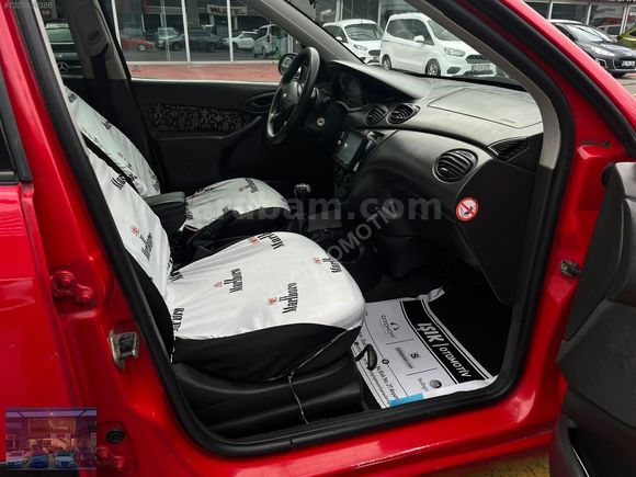 IŞIK'DAN 2001 MODEL FORD FOCUS 1.6 BENZİN+LPG YARI GÜVENLİK !!!