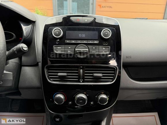 "AKYOL" 2017 RENAULT CLİO 1.5DCİ JOY 193.500KM 75 HP BAKIMLI