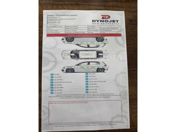 2015 CLIO 113 BİNDE ORJİNAL