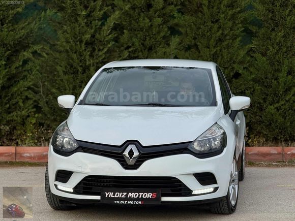 YILDIZ MOTORS 2017 DEĞİŞENSİZ KUSURSUZ RENAULT CLİO 1.5DCİ JOY