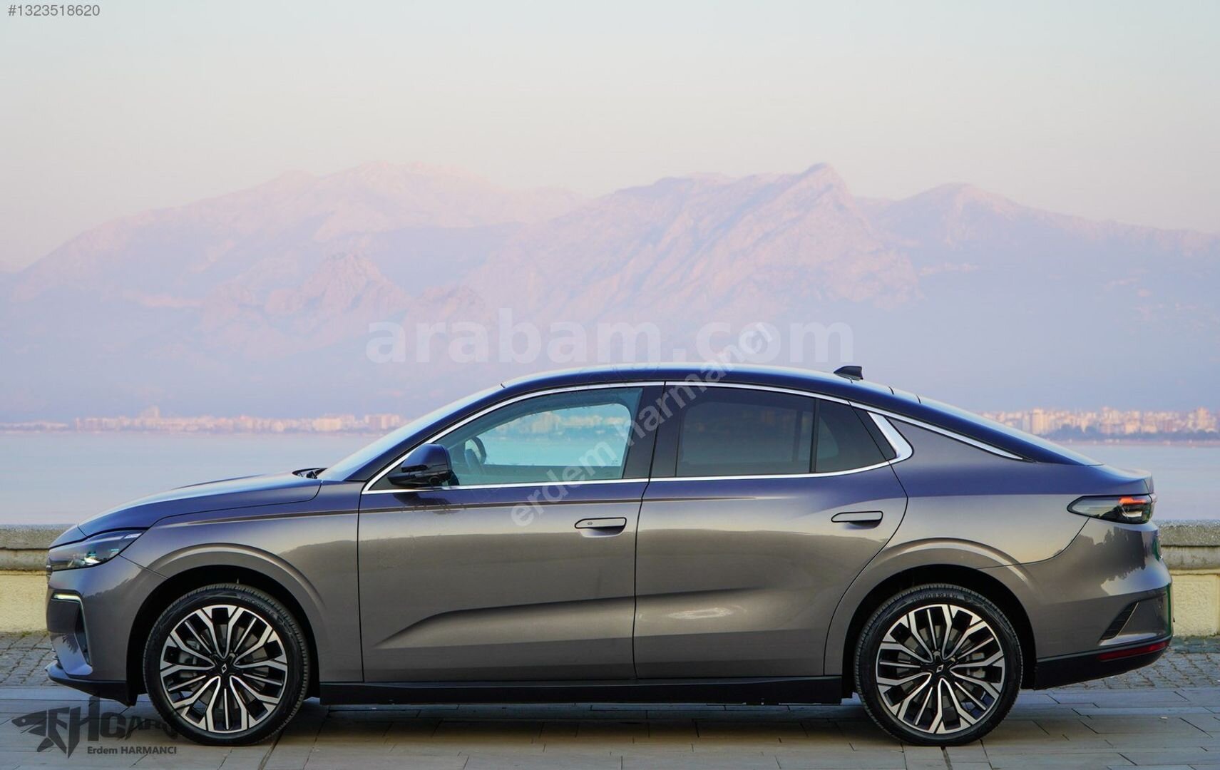 Galeriden TOGG T10F V2 Uzun Menzil 2025 Model Antalya 7.200 km Füme 7