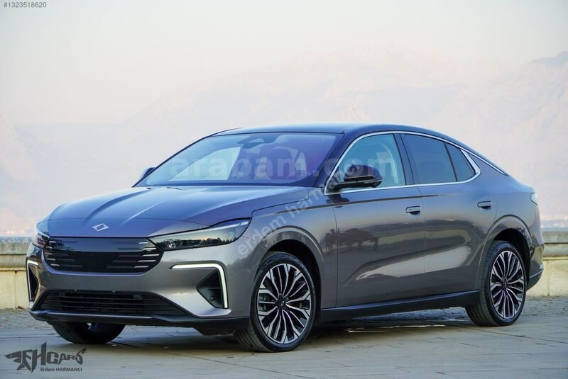 Galeriden TOGG T10F V2 Uzun Menzil 2025 Model Antalya 7.200 km Füme
