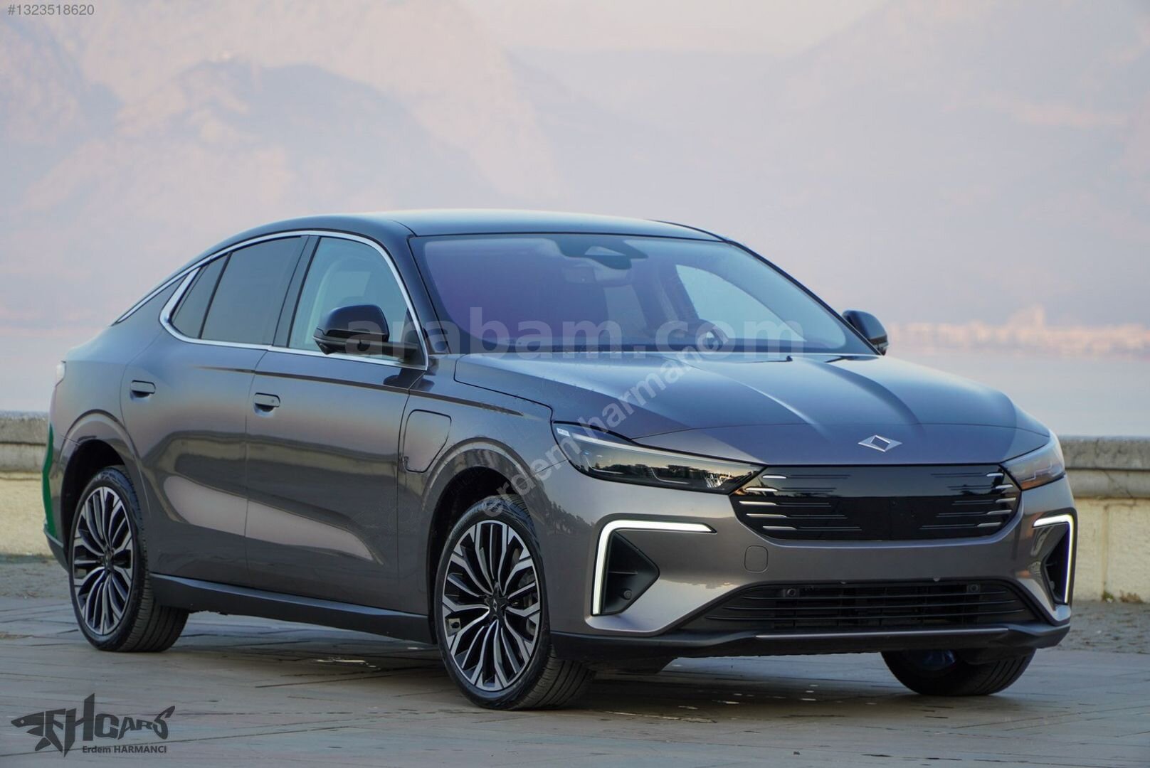 Galeriden TOGG T10F V2 Uzun Menzil 2025 Model Antalya 7.200 km Füme 3