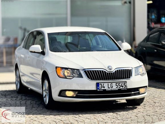 BORZ MOTOR'DAN %0,99 KREDİ 2014 SKODA SUPERB 1.6 TDİ DSG CARPLAY