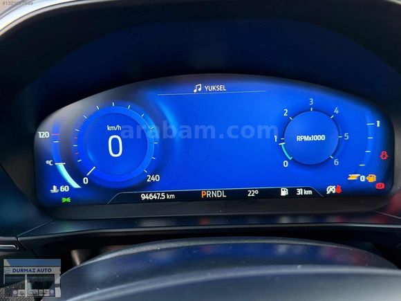 DURMAZ AUTO'DAN 2023 MODEL FORD FOCUS ACTİVE X HATASIZ BYSZ