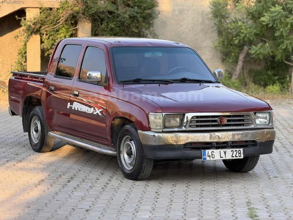 1999 MODEL HILUX 2.4 D ÇİFT KABİN 4 CAM OTM-HİDROLİK DRKSYN