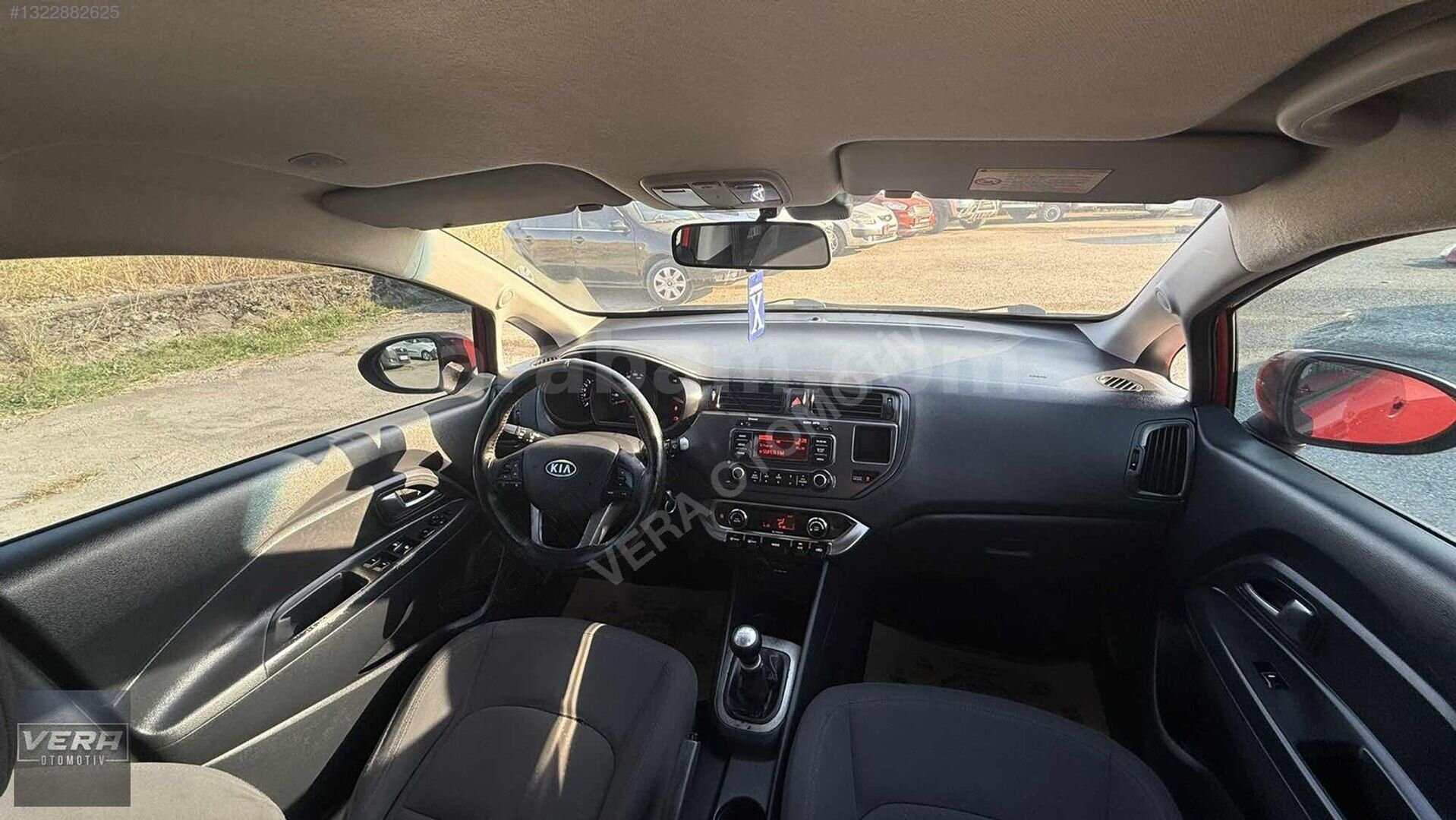 Galeriden Kia Rio 1.25 CVVT Fancy 2012 Model Düzce 267.000 km Kırmızı 7