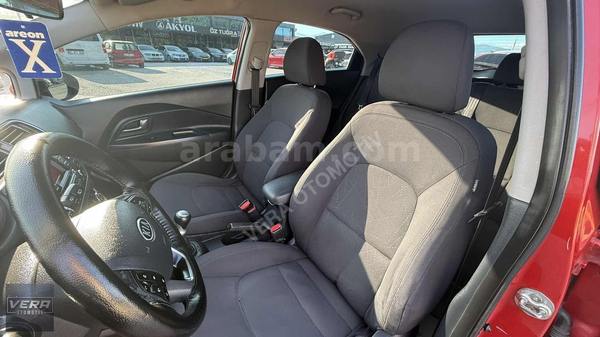 Galeriden Kia Rio 1.25 CVVT Fancy 2012 Model Düzce 267.000 km Kırmızı 3