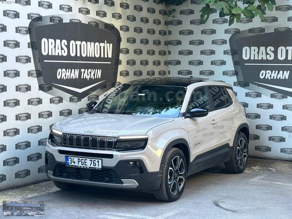 ORAS'DAN 2025 MODEL JEEP AVENGER SUMMIT 1.2 CAM TAVAN BOYASIZZ