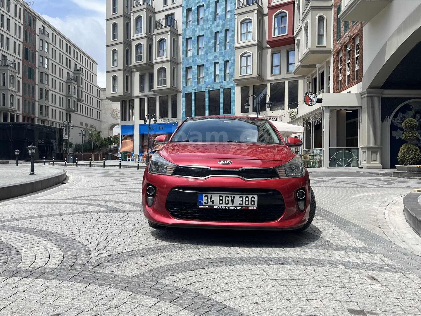 Galeriden Kia Rio 1.4 CVVT Elegance Tekno 2018 Model İstanbul 118.000 km Kırmızı 4