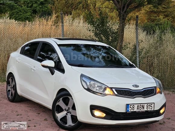 SUNROOF'LU OTOMATK 2012 KIA RIO 1.4 CVVT SPORTY LPG'Lİ K.K.TAKST