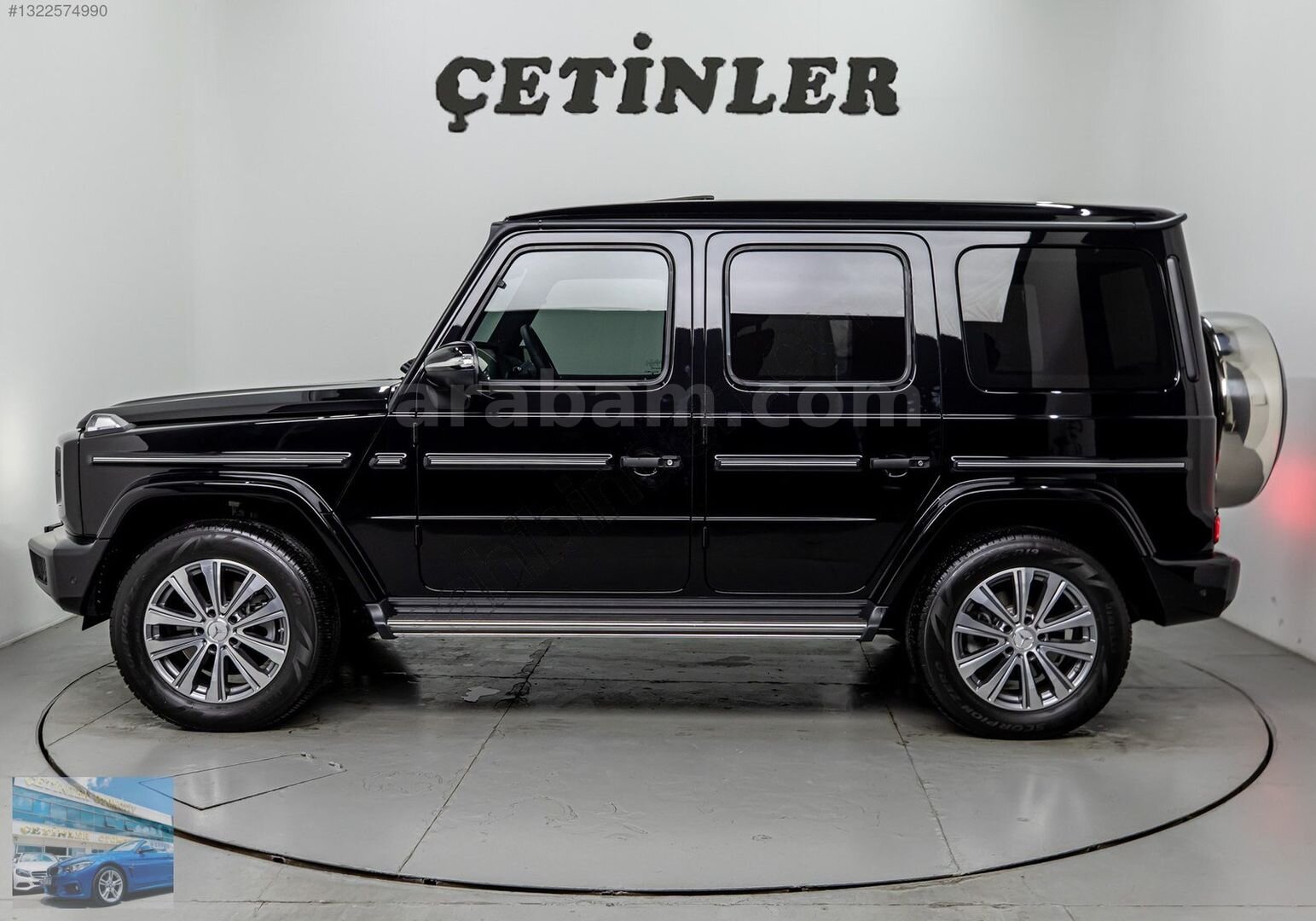 ÇETİNLER'DEN 2024 MODEL MERCEDES G 400 D AMG BAYİ+HATASIZ 2