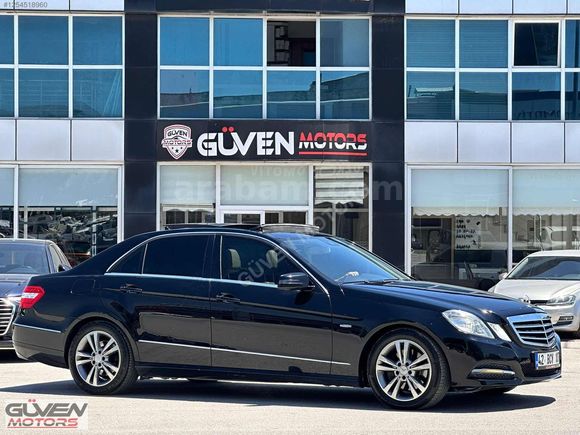 2012 MODEL+MERCEDES E-350 CDI 4 MATİC+PREMİUM+CAM TAVAN+265 LİK