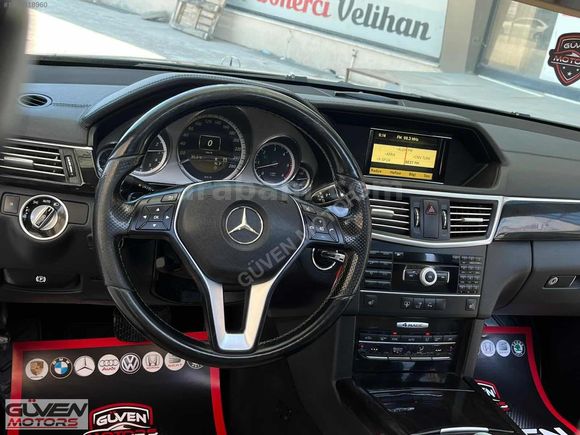 2012 MODEL+MERCEDES E-350 CDI 4 MATİC+PREMİUM+CAM TAVAN+265 LİK
