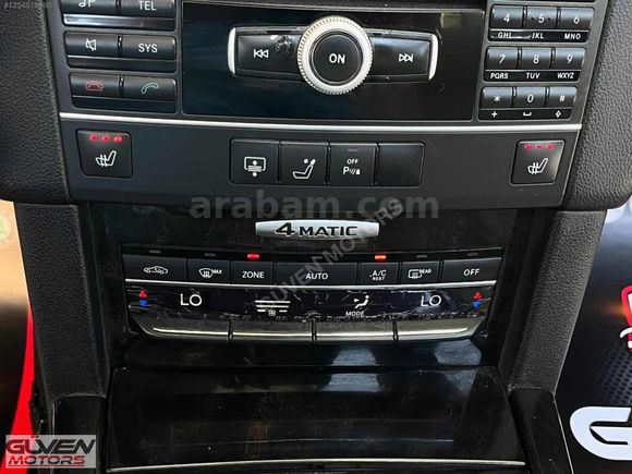 2012 MODEL+MERCEDES E-350 CDI 4 MATİC+PREMİUM+CAM TAVAN+265 LİK