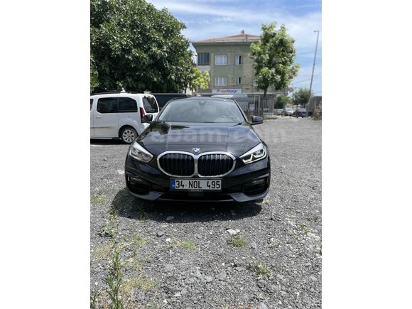 Sahibinden BMW 1 Serisi 116d Sport Line 2021 Mart çıkışlı İstanbul 46.200km Siyah