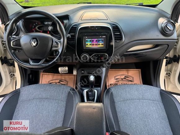 2017 CAPTUR OTOMATİK CAM TAVANLI ÇİFT RENK 144.000 KM DE