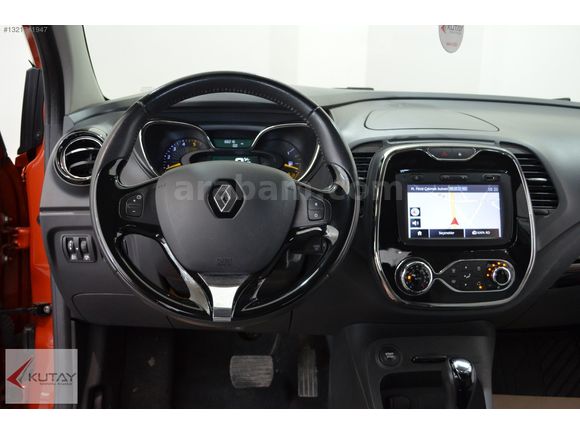 KUTAY FETHİYE'DEN2015 RENAULT CAPTUR1.5 İCON EDC 90HP+MULTİMEDYA