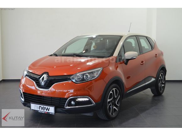 KUTAY FETHİYE'DEN2015 RENAULT CAPTUR1.5 İCON EDC 90HP+MULTİMEDYA