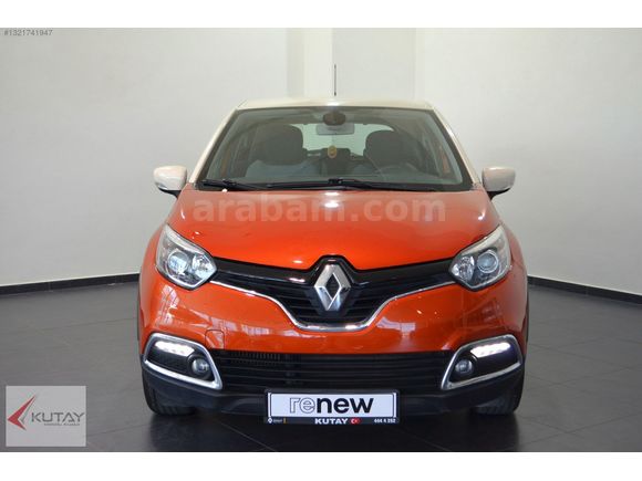 KUTAY FETHİYE'DEN2015 RENAULT CAPTUR1.5 İCON EDC 90HP+MULTİMEDYA