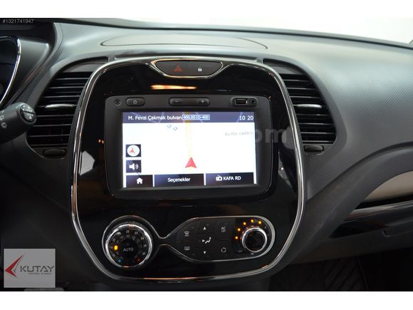 KUTAY FETHİYE'DEN2015 RENAULT CAPTUR1.5 İCON EDC 90HP+MULTİMEDYA
