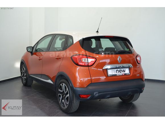 KUTAY FETHİYE'DEN2015 RENAULT CAPTUR1.5 İCON EDC 90HP+MULTİMEDYA