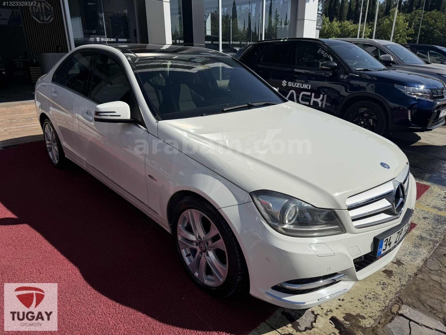 Galeriden Mercedes - Benz C 180 Kompressor BlueEfficiency Avantgarde 2012 Model Gaziantep 196.231 km Beyaz 1