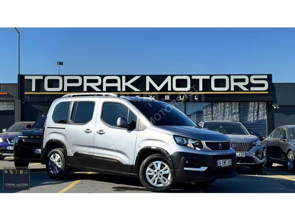 TOPRAK MOTORS İSTANBUL'DAN PEUGEOT RİFTER 1.5BlueHD HATASIZ