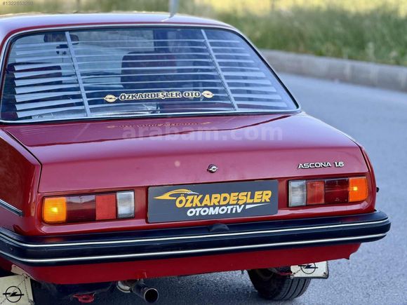 1980 OPEL ASCONA 1.6 BENZİN 98BIN KM EMSALSİZ OPEL USTASINDAN