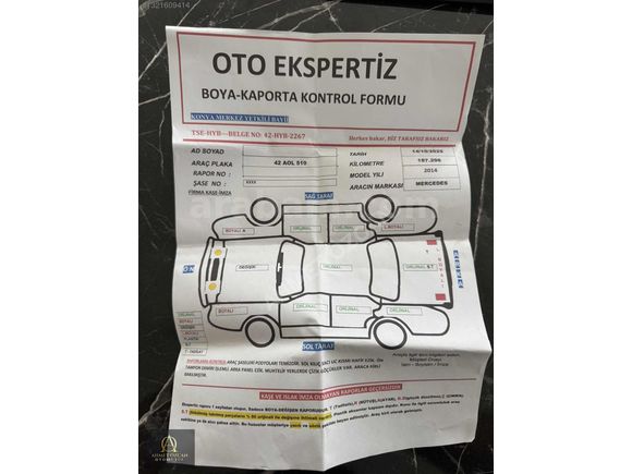 AHMET ÖZCAN'DAN 2014 CAM TAVAN 196.000 KM'DE