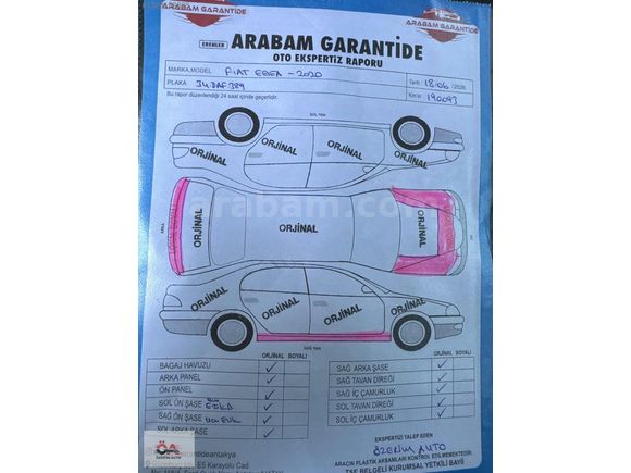 ÖZER'im AUTO'dan tertemizz değişensiz