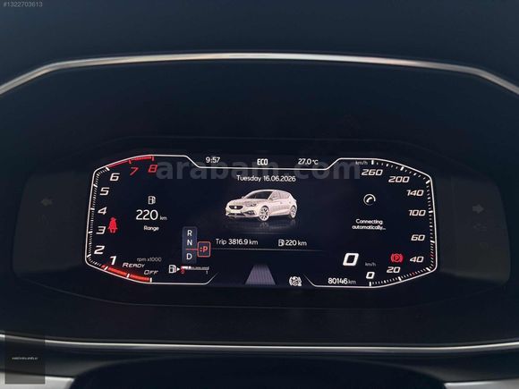 2021 SEAT LEON 1.5eTSI FR HATASIZ BOYASIZ CAM TAVAN
