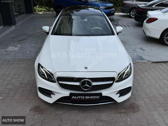 AUTO SHOW_ E300 AMG WHİTE&WHİTE SOĞUTMA COMAND FULL BAYİ HATASIZ