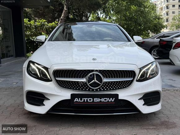 AUTO SHOW_ E300 AMG WHİTE&WHİTE SOĞUTMA COMAND FULL BAYİ HATASIZ