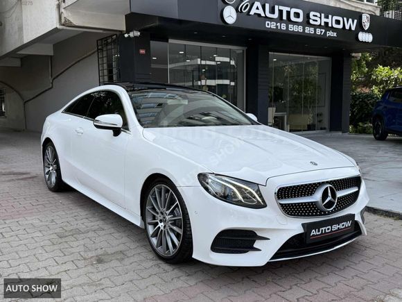 AUTO SHOW_ E300 AMG WHİTE&WHİTE SOĞUTMA COMAND FULL BAYİ HATASIZ