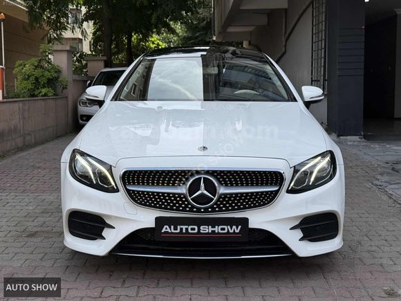AUTO SHOW_ E300 AMG WHİTE&WHİTE SOĞUTMA COMAND FULL BAYİ HATASIZ