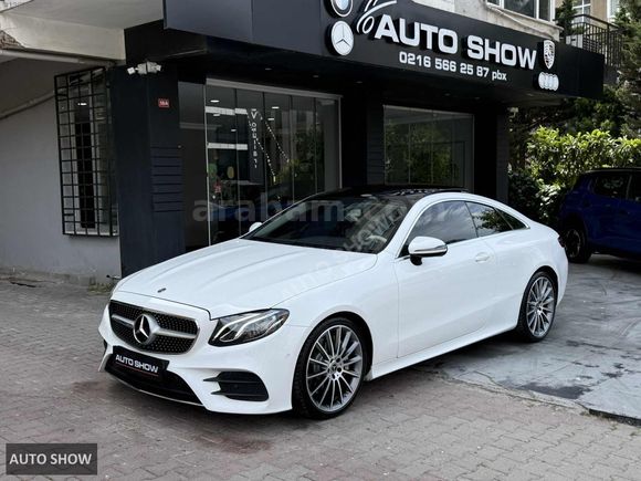 AUTO SHOW_ E300 AMG WHİTE&WHİTE SOĞUTMA COMAND FULL BAYİ HATASIZ
