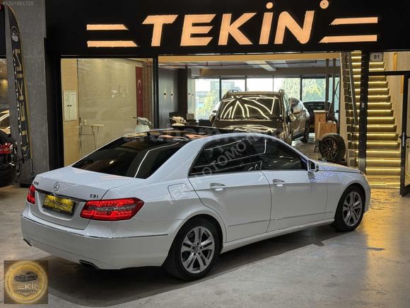 TEKİN OTOMOTİV'DEN 2012 MAKYAJLI KASA E 250 CGİ M.B PREMİUM